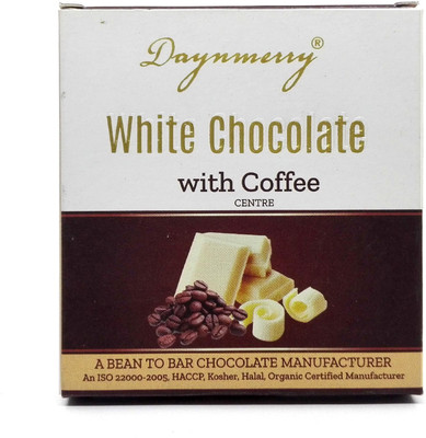 

Daynmerry White Chocolate with Coffee -40 gm - Pack of 16 Bars(Pack of 16, 640 g)