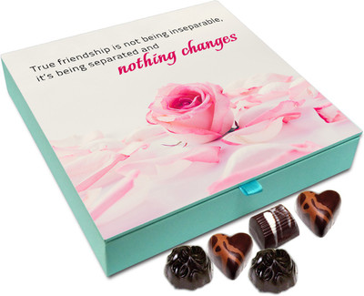 

Chocholik Friendship Gift - True friendship never changed - 9pc Truffles(108 g)