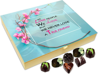 

Chocholik Friendship Gift - Never lose a true friend - 20pc Truffles(240 g)