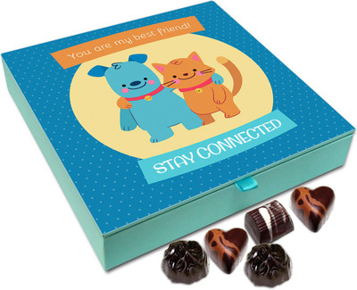 

Chocholik Friendship Gift - Stay connected - 9pc Truffles(108 g)