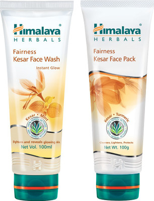

Himalaya Fairness Kesar Face Pack and Face Wash(Set of 2)