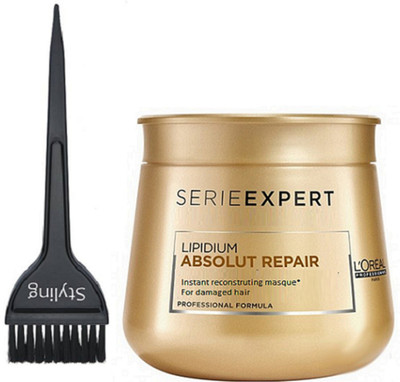

styling Hair Brush With Serie Expert Absolut repair masque(Set of 2)