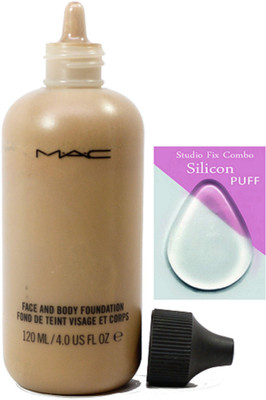 

Studio Fix Combo Silicon Puff&Mac Face And Body Foundation(Set of 2)