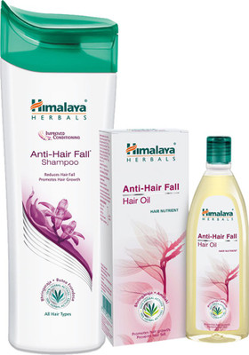 

Himalaya Anti-hair Fall Shampoo and Hair Oil(Set of 2)