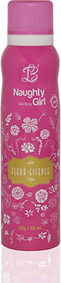

Naughty Girl Fleur-Essence Deodorant For Women 150 ML Deodorant Spray - For Women(150 ml)
