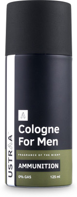 

Ustraa Cologne Spray - Ammunition Perfume - 100 ml(For Men)