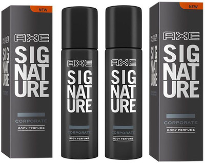 

AXE SIGNATURE CORPORATE BODY PERFUME 122 ML Deodorant Spray - For Men & Women(122 ml, Pack of 2)