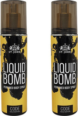 

St. John Deo Gold Edition Code 150ml pack of 2 Body Spray - For Women(150 ml, Pack of 2)