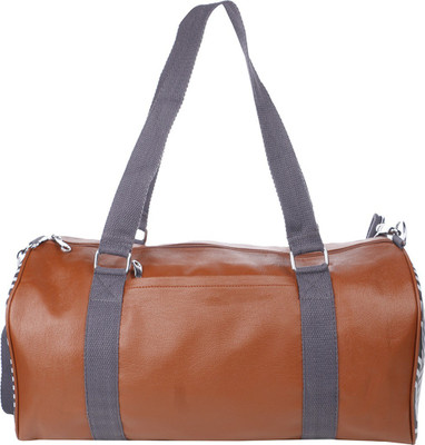 Thathing A-maze Duffel Bag Travel Duffel Bag(White, Brown, Black)