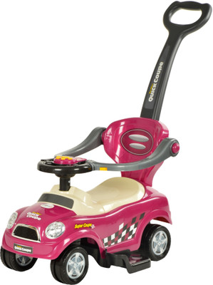 

Toyhouse Multiway Jr. Push car with handle Car Non Battery Operated Ride On(Purple)