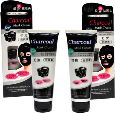 

Shopimoz HIGH QUALITY ANTI-BLACKHEAD OIL-CONTROL BAMBOO CHARCOAL MASK CREAM FOR ALL SKIN TONE (Pack of 2)(260 g)