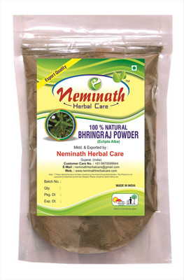 

Neminath Herbal Care Bhringraj Leaves (ECLIPTA ALBA) Powder for FIGHTING HAIR FALL NATURALLY (227Grams)(227 g)