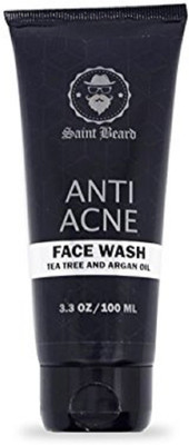 

St. Beard Saint Beard Anti Acne Face Wash With Argan Oil & Tea Tree Oil For Men and Women - 100ml Face Wash(100 g)