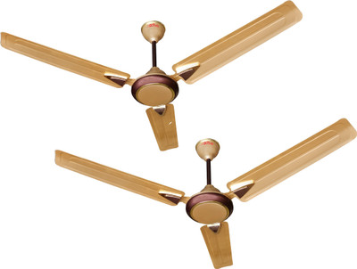 

ACTIVA GALAXY-1 5 STAR 3 Blade Ceiling Fan(GOLDEN BEIGE, Pack of 2)