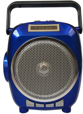

OYD latest fm radio sl 610 support usb, aux in, memory card, emergency led light torch at side FM Radio(Blue)