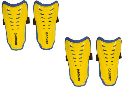 

DeNovo Club Football Shin Guard Large Size (2 Pairs) Football Shin Guard(, Yellow
