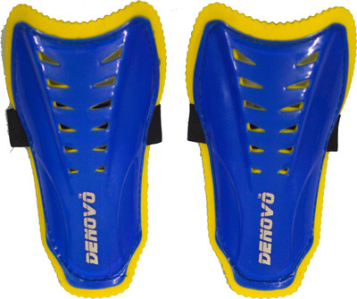 

DeNovo Club Football Shin Guard Large Size (1 Pair) Football Shin Guard(, Blue