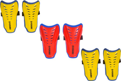 

DeNovo Club Football Shin Guard Large Size (3 Pairs) Football Shin Guard(, Yellow, Red, Blue;yellow