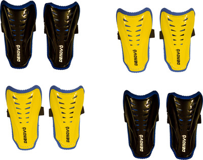 

DeNovo Club Football Shin Guard Large Size (4 Pairs) Football Shin Guard(, Black, Yellow