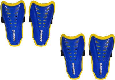 

DeNovo Club Football Shin Guard Large Size (2 Pairs) Football Shin Guard(, Blue