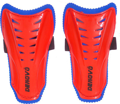 

DeNovo Club Football Shin Guard Large Size (1 Pair) Football Shin Guard(, Red