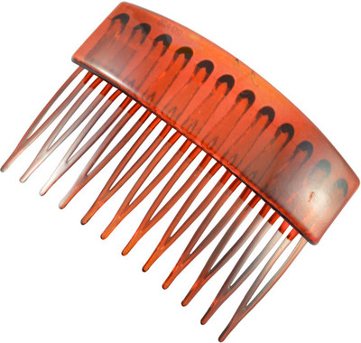 

Sarah 12 Teeth Plastic Hair Comb Clip Hairpin Side Combs Pin for Women and Girls (Brown) Hair Clip(Brown)