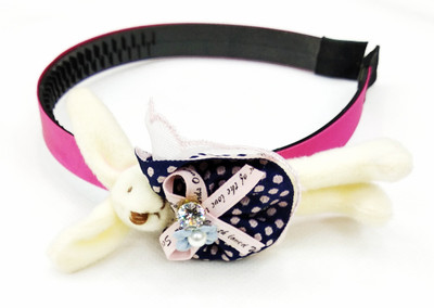 

fairytale cute rabbit hair band for small girls Head Band(Blue, Pink)