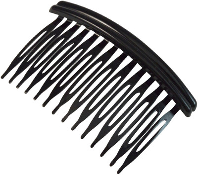 

Sarah Plastic Hair Comb Clip for Women and Girls (Black) Hair Clip(Black)