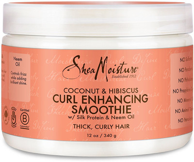 

Shea Moisture Coconut Hibiscus Curl Enhancing Smoothie-12 oz Hair Oil(340 g)