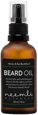 

Neemli Naturals Vetiver & Sea Buckthorn Beard Oil Hair Oil(100 ml)
