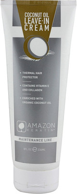 

AMAZON KERATIN COCONUT OIL LEAVE IN CREAM(236 ml)