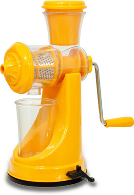 

Global Voice Lifestyle fruit & vegetable Plastic Hand Juicer(Yellow Pack of 1)