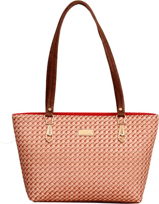 

SALIM ENTERPRISES Hand-held Bag(Beige)