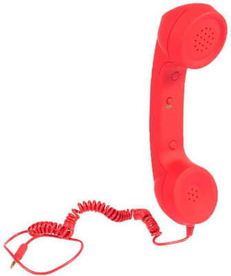

Generic COCO PHONE Radiation Free Phone 3.5mm Wired Retro Handset Receiver Wired Headset with Mic (Random Color) Headphone(Multicolor)