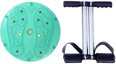 

Glamzone tummy twister With Tummy Trimmer Ab Exerciser (Multicolor) Gym & Fitness Kit