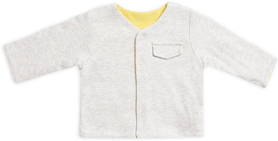 

Mini Klub Full Sleeve Solid Baby Boy's Jacket, Khaki