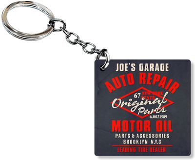 

Sivyati Auto Repair Motor Oil Print Key Chain