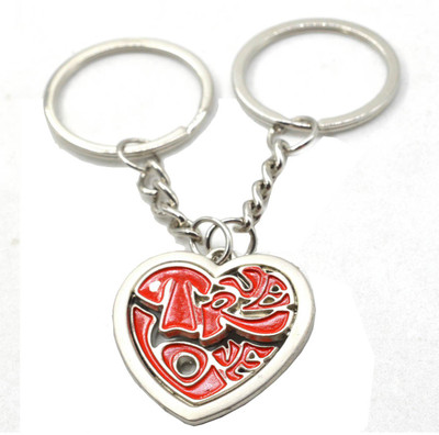 faynci Inter Connected True Love Heart Couple Key Chain for Gifting Valentine Day/Birthday/Friendship Day Key Chain