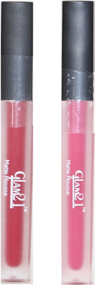 

Glam 21 Long lasting Red & Pink LipStick For- Women & Girls(Red, Pink)