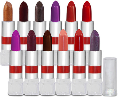 

Fauve Ensual Beauty Moisturizing Lipstick Pack of 12 (Each)(Multicolor, 4 g)