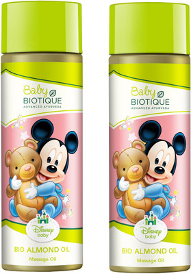 

BIOTIQUE BIO DISNEY BABY ALMOND NURTURING MASSAGE OIL 200ML(400 ml)