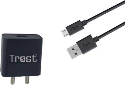 TROST Wall Charger Accessory Combo for Moto G5s Plus(Black)