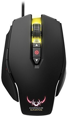 

Corsair M65 RGB FPS Aircraft-grade Aluminum 8200 DPI Wired Laser Gaming Mouse(USB 2.0, Black)