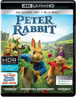 Peter Rabbit (4K UHD & HD) (2-Disc)(4K(UHD) Blu-ray English)