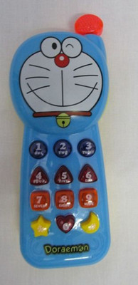 

kidztoyzone kidztoy Doraemon Musical Mobile Phone Toy with Music & Lights Gift Kids Children(Multicolor)