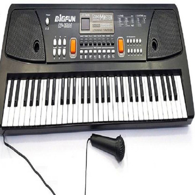 

latest radhe big size electrical keyboard for kids (51 key) (Black)(Black)