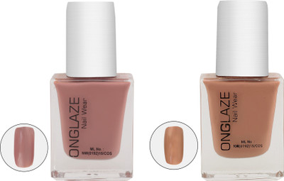 

Onglaze Creame Gel The Nud Way Combo Of 2 Nail Paint 6-11(Pack of 2)