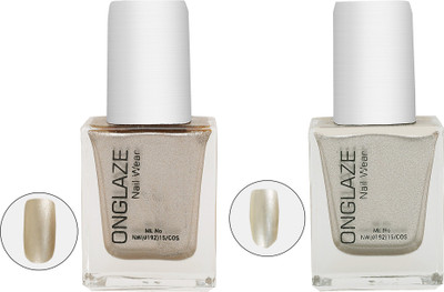 

Onglaze Mattellic Collection Gel Combo Of 2 Nail Paint 12-107(Pack of 2)