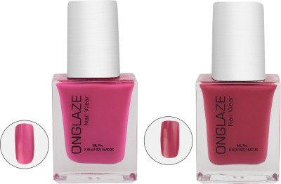 

Onglaze Creame Gel The Pink Collection Combo Of 2 Nail Paint 18-58(Pack of 2)