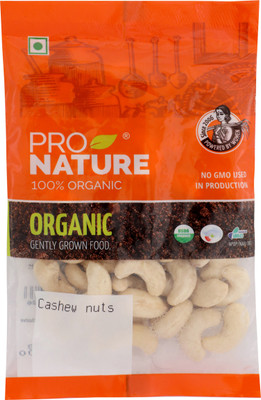 

Pro Nature Organic Cashews(100 g, Pouch)